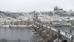 Pražský hrad, Karlův most, Vltava
