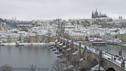 Pražský hrad, Karlův most, Vltava