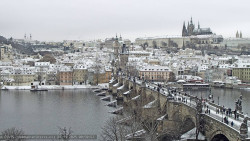 Pražský hrad, Karlův most, Vltava