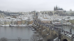 Pražský hrad, Karlův most, Vltava