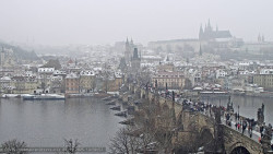 Pražský hrad, Karlův most, Vltava