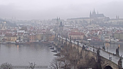 Pražský hrad, Karlův most, Vltava