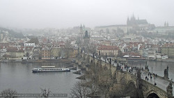 Pražský hrad, Karlův most, Vltava