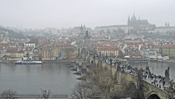 Pražský hrad, Karlův most, Vltava