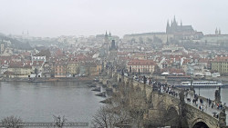 Pražský hrad, Karlův most, Vltava