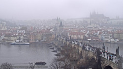 Pražský hrad, Karlův most, Vltava