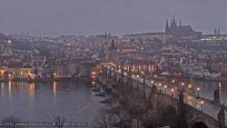 Pražský hrad, Karlův most, Vltava