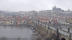 Pražský hrad, Karlův most, Vltava
