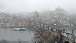 Pražský hrad, Karlův most, Vltava