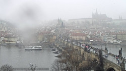 Pražský hrad, Karlův most, Vltava