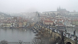 Pražský hrad, Karlův most, Vltava