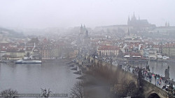Pražský hrad, Karlův most, Vltava
