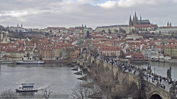 Pražský hrad, Karlův most, Vltava
