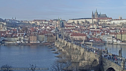 Pražský hrad, Karlův most, Vltava