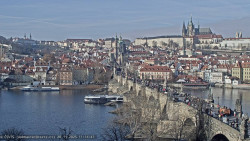 Pražský hrad, Karlův most, Vltava