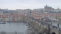 Pražský hrad, Karlův most, Vltava