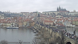 Pražský hrad, Karlův most, Vltava