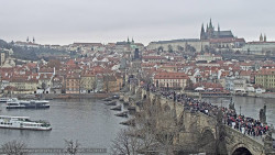 Pražský hrad, Karlův most, Vltava