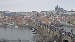 Pražský hrad, Karlův most, Vltava