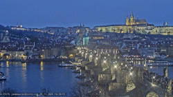Pražský hrad, Karlův most, Vltava