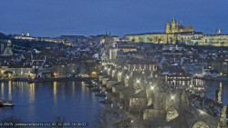 Pražský hrad, Karlův most, Vltava