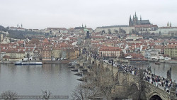 Pražský hrad, Karlův most, Vltava
