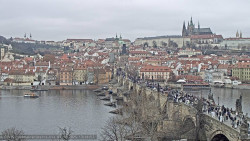 Pražský hrad, Karlův most, Vltava