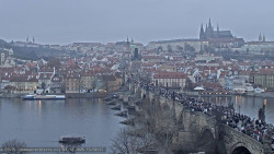 Pražský hrad, Karlův most, Vltava