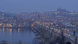 Pražský hrad, Karlův most, Vltava