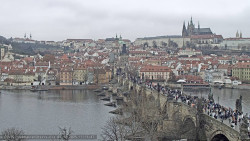 Pražský hrad, Karlův most, Vltava