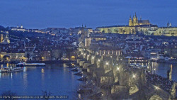 Pražský hrad, Karlův most, Vltava