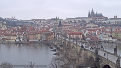Pražský hrad, Karlův most, Vltava