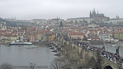 Pražský hrad, Karlův most, Vltava