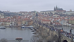 Pražský hrad, Karlův most, Vltava