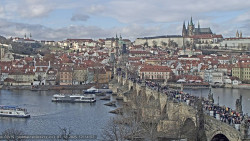 Pražský hrad, Karlův most, Vltava