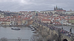Pražský hrad, Karlův most, Vltava