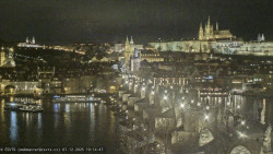 Pražský hrad, Karlův most, Vltava