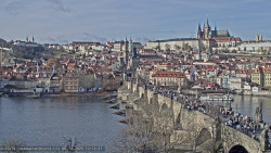 Pražský hrad, Karlův most, Vltava