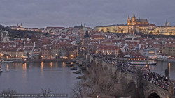 Pražský hrad, Karlův most, Vltava