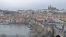 Pražský hrad, Karlův most, Vltava