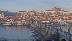 Pražský hrad, Karlův most, Vltava