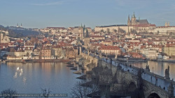 Pražský hrad, Karlův most, Vltava