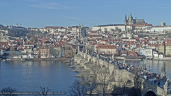 Pražský hrad, Karlův most, Vltava