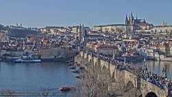 Pražský hrad, Karlův most, Vltava