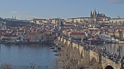 Pražský hrad, Karlův most, Vltava