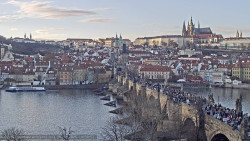Pražský hrad, Karlův most, Vltava
