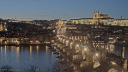 Pražský hrad, Karlův most, Vltava