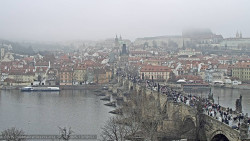 Pražský hrad, Karlův most, Vltava
