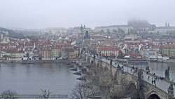 Pražský hrad, Karlův most, Vltava