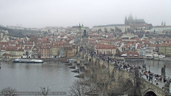 Pražský hrad, Karlův most, Vltava